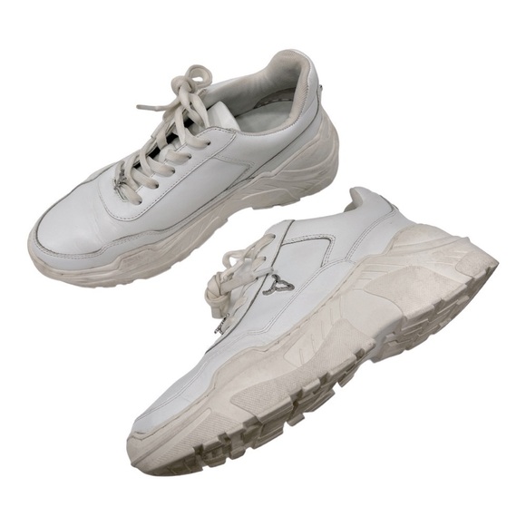 Windsor Smith Carte White Leather Womens Sneakers size 9 - Picture 12 of 12